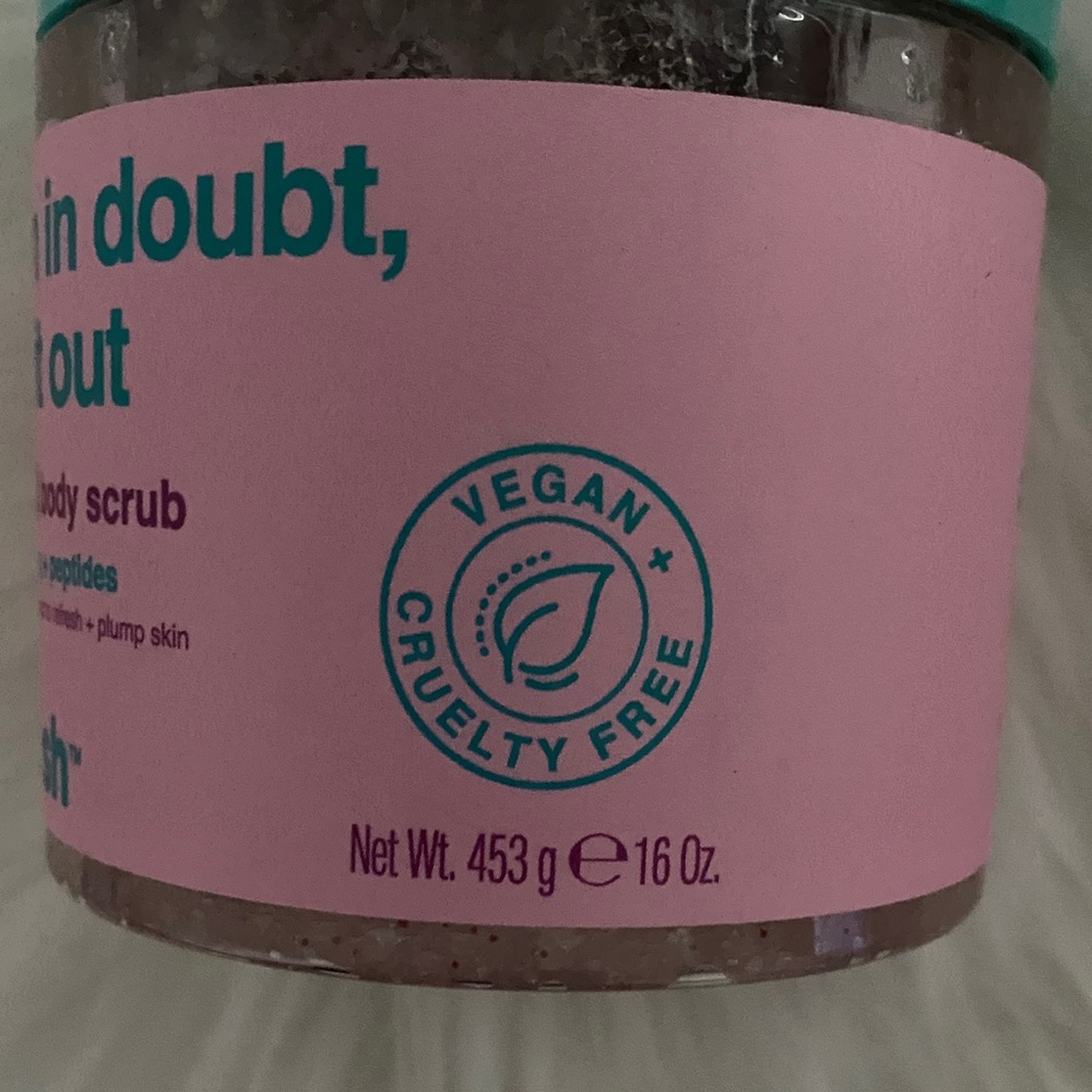When In doubt buff it out Fruity Fizz Body Scrub buy one get one free - Picture 3 of 6
